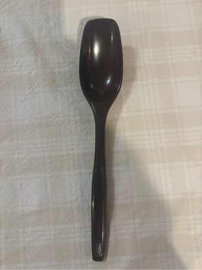 Vintage Foley brown serving spoon